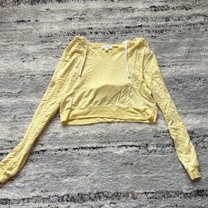 Yellow Women's Long Sleeve Top